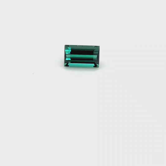 Green Tourmaline Baguette 1.734ct