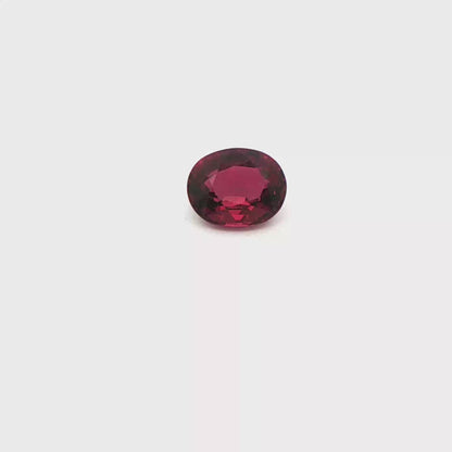 Rubelite Oval 1.785ct