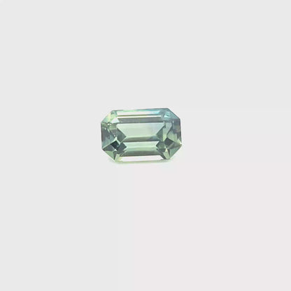 Peacock Sapphire Octagon 1.139ct