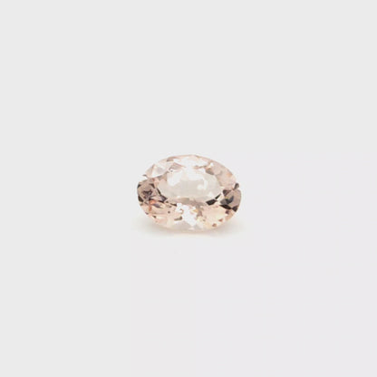 Peach Morganite Oval