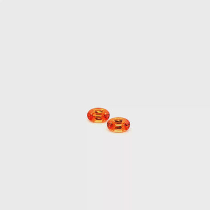 Spessartite Oval Pair 1.179ct