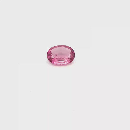 Pink Tourmaline Oval 1.076ct