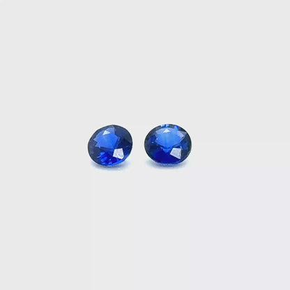 Sapphire Round Pair 1.255ct