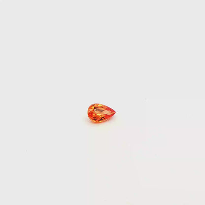 Spessartite Pear 1.186ct