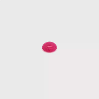 Ruby Cabochon Round 2.663ct