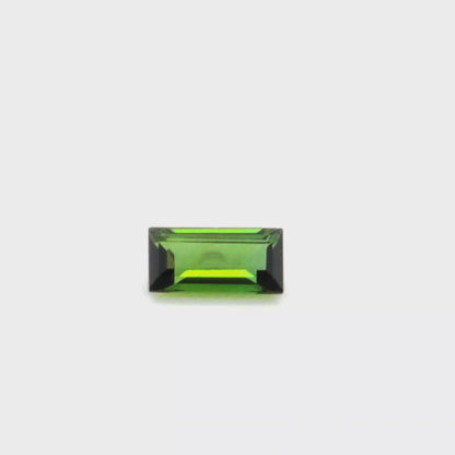 Green Tourmaline Baguette 1.262ct