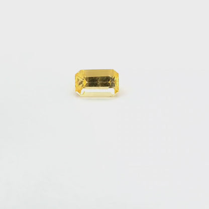 Yellow Sapphire Octagon 1.687ct