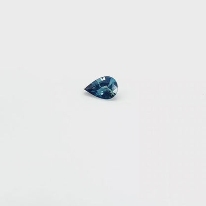 Peacock Sapphire Pear 0.463ct