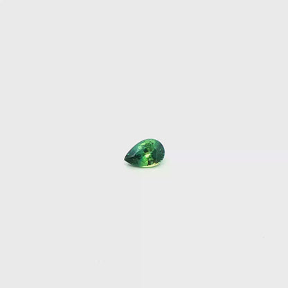Peacock Sapphire Pear 0.946ct