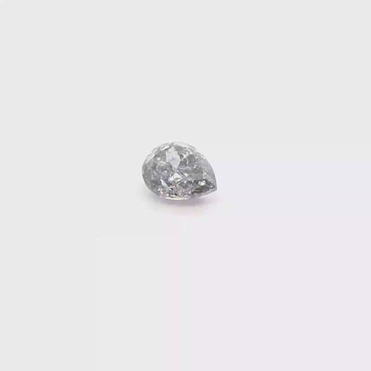 Salt & Pepper Pear 0.605ct