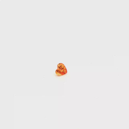 Spessartite Heart-Shaped 0.792ct
