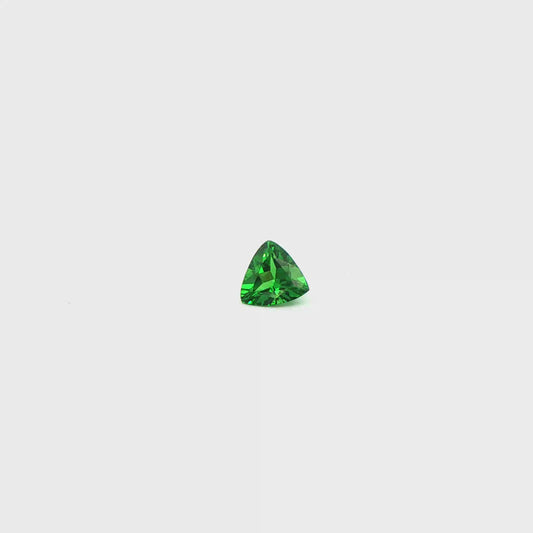 Tsavorite Trilliant 0.729ct