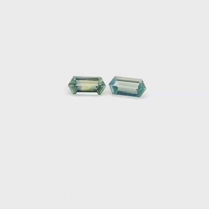 Peacock Sapphire Hexagon 0.92ct