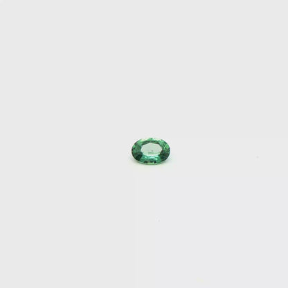 Peacock Sapphire Oval 0.774ct
