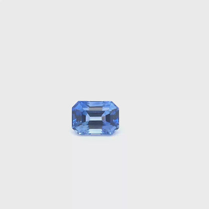 Blue Sapphire Octagon 1.914ct