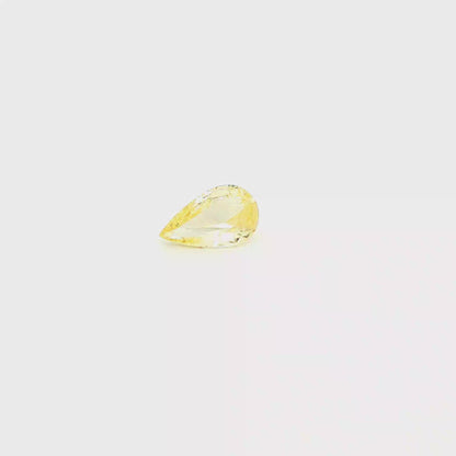 Yellow Sapphire Pear 2.481ct