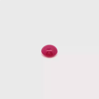 Ruby Cabochon Round 3.783ct