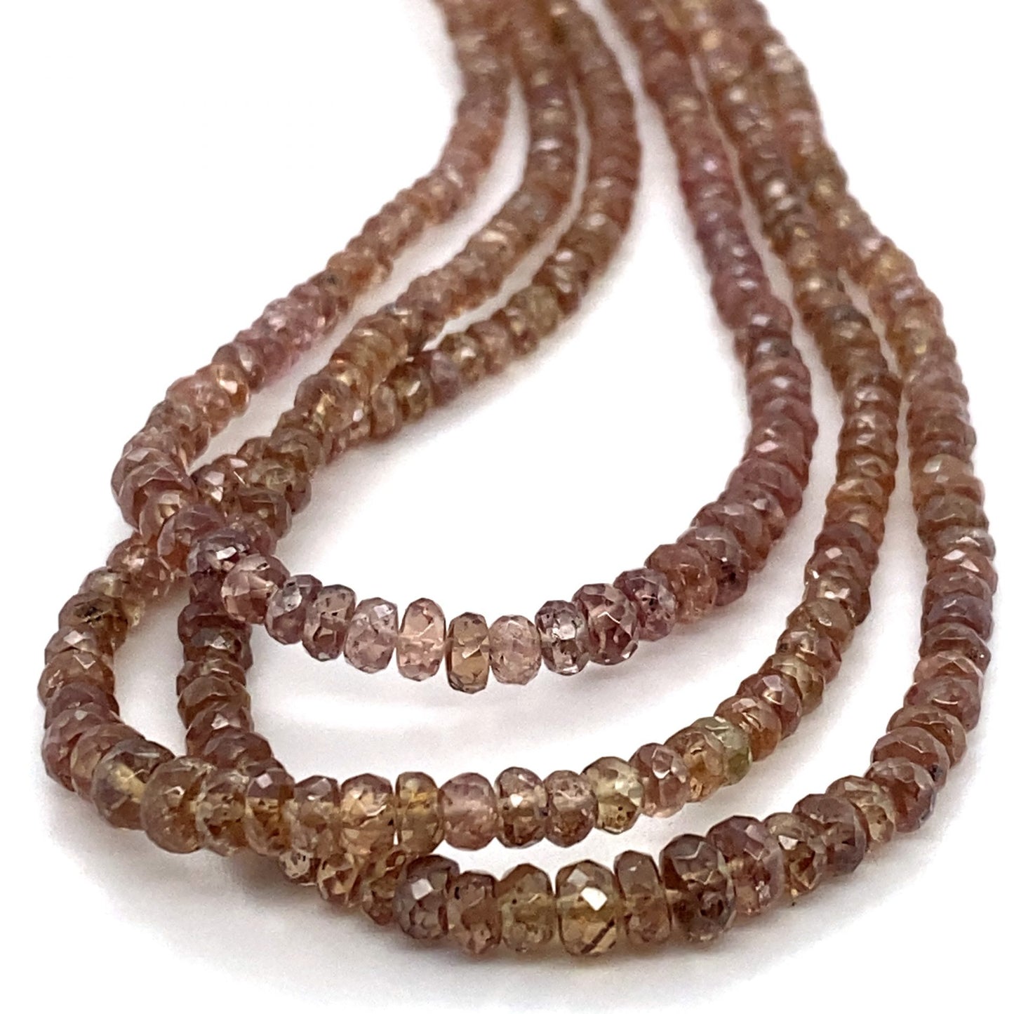Garnet Color Change Facet Beads