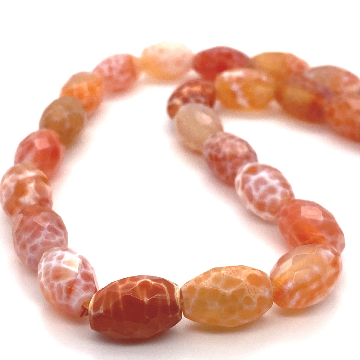 Fire Agate Beads