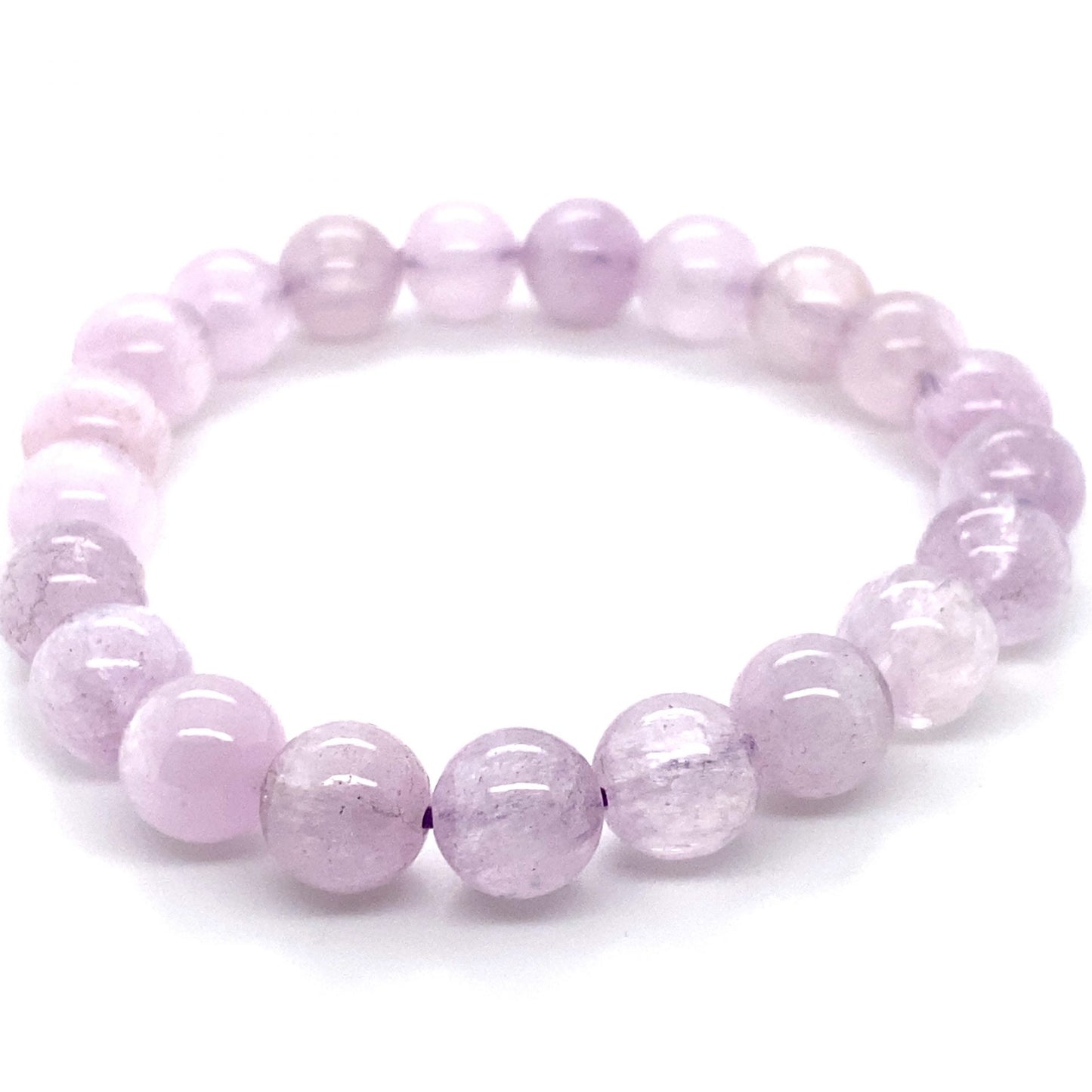 Kunzite Round Polished Beads