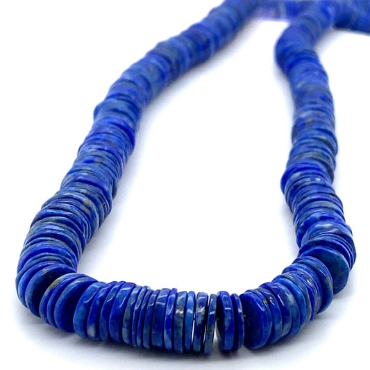 Lapis Lazuli Disk Beads