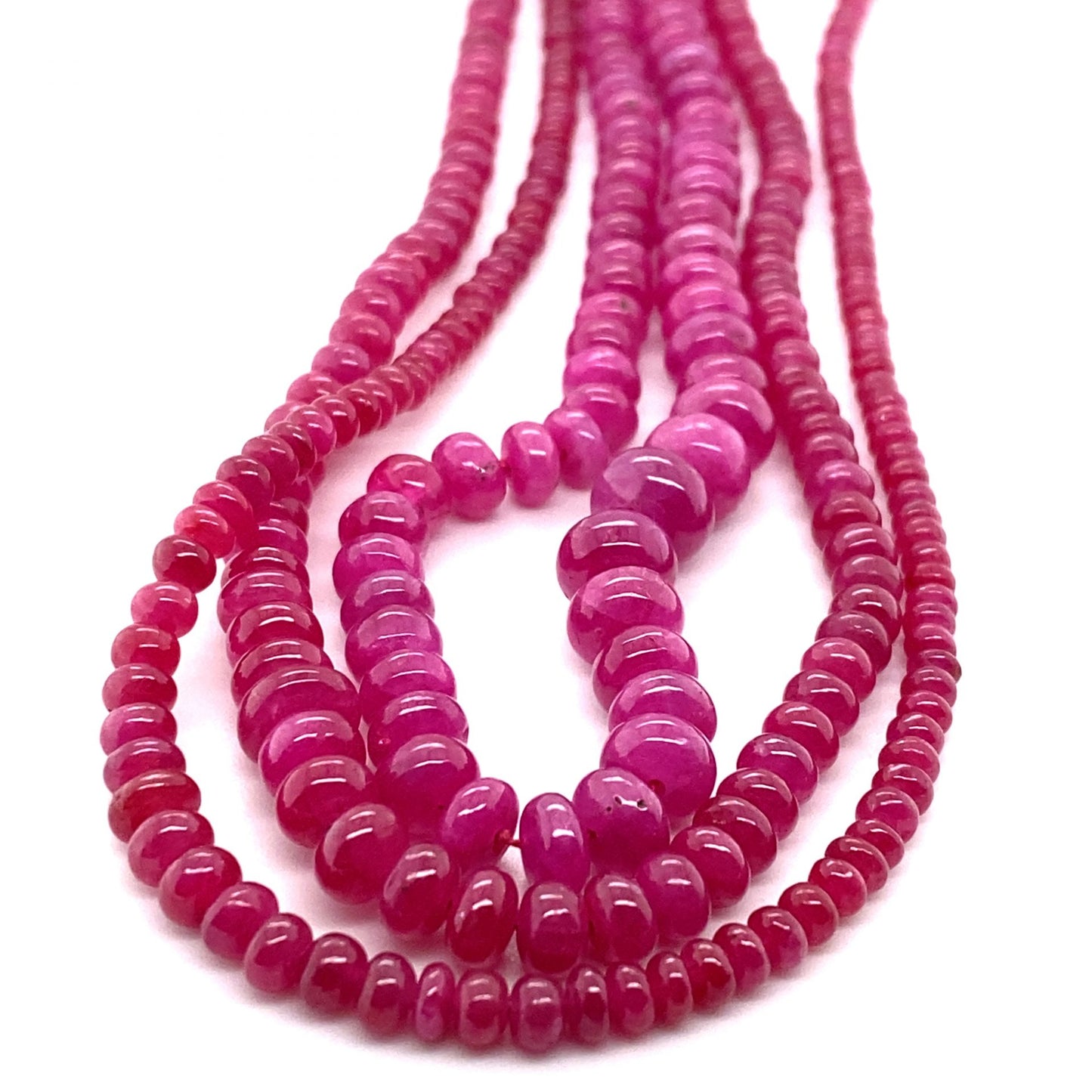 Ruby Polished Beads