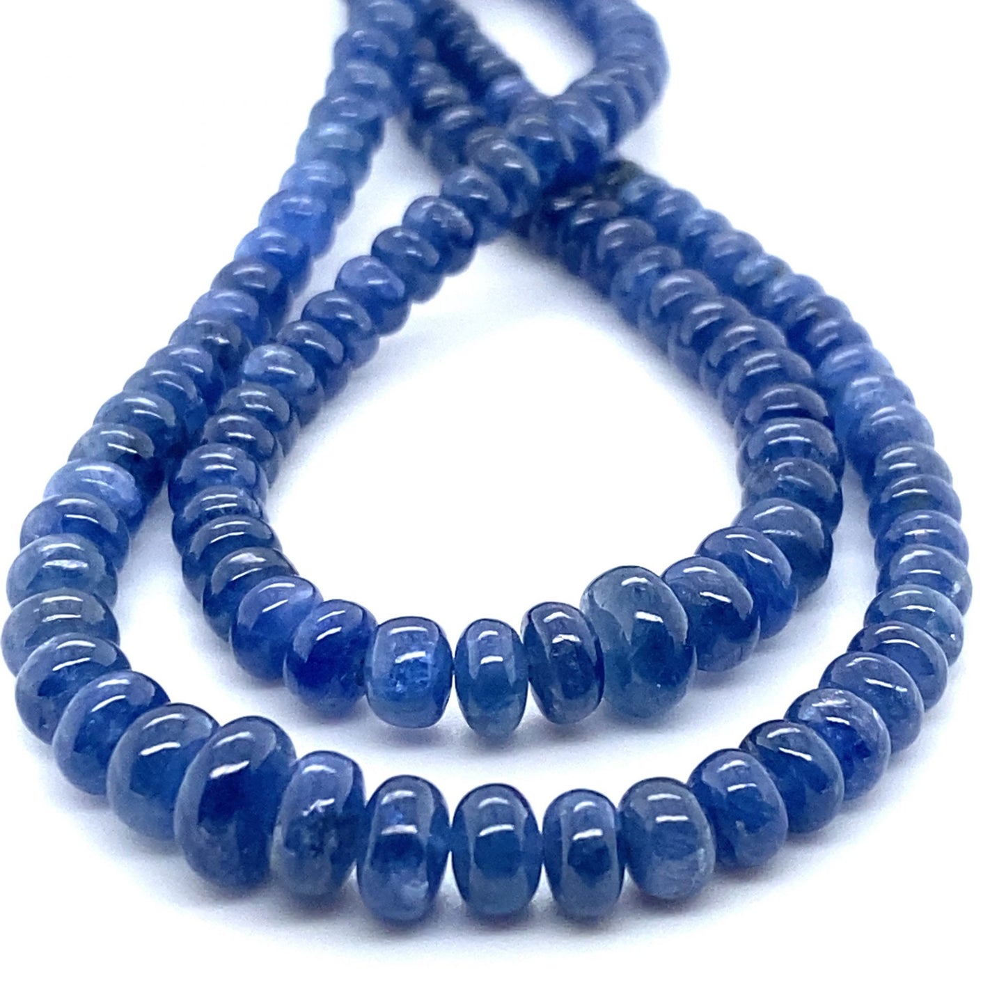 Sapphire Blue Polished Beads