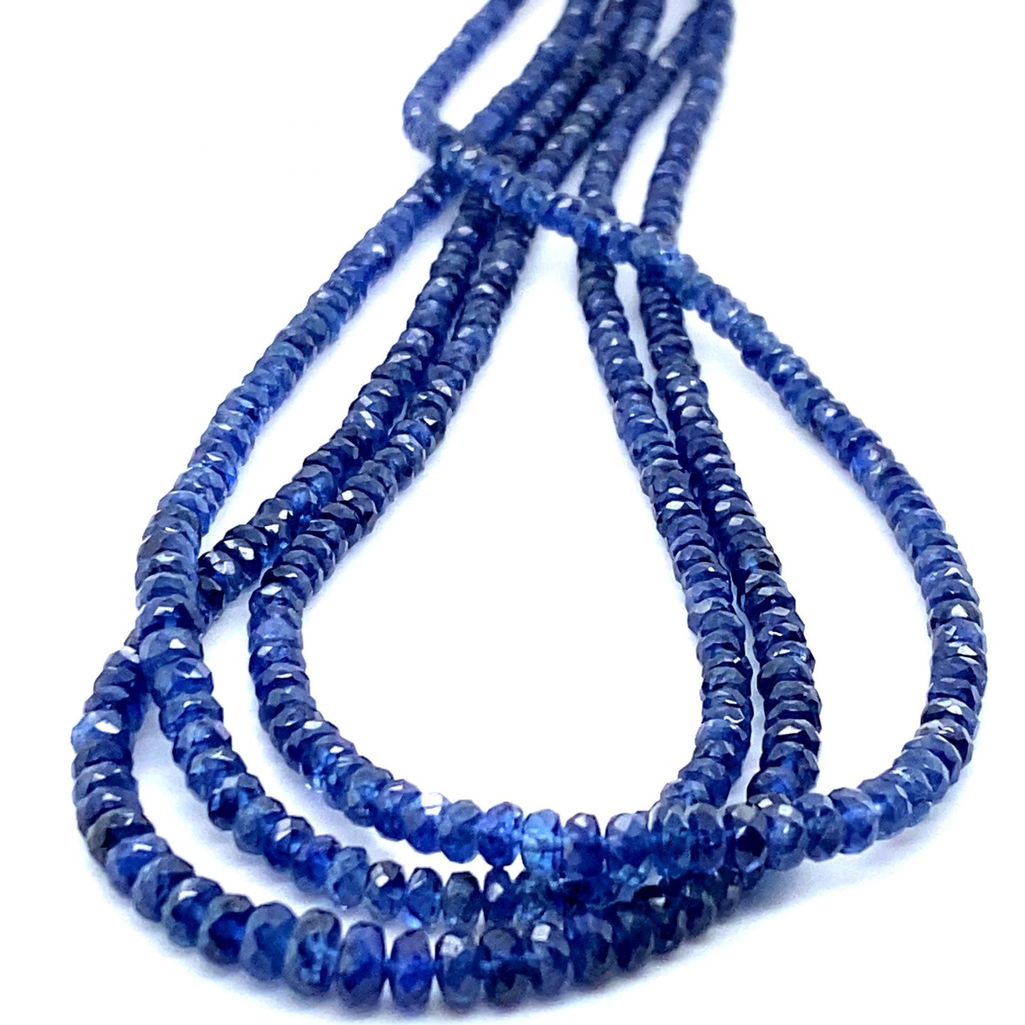 Sapphire Blue Unheated Sapphire Beads