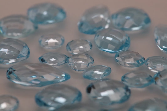 Sky Blue Topaz Pillow Cuts Price List