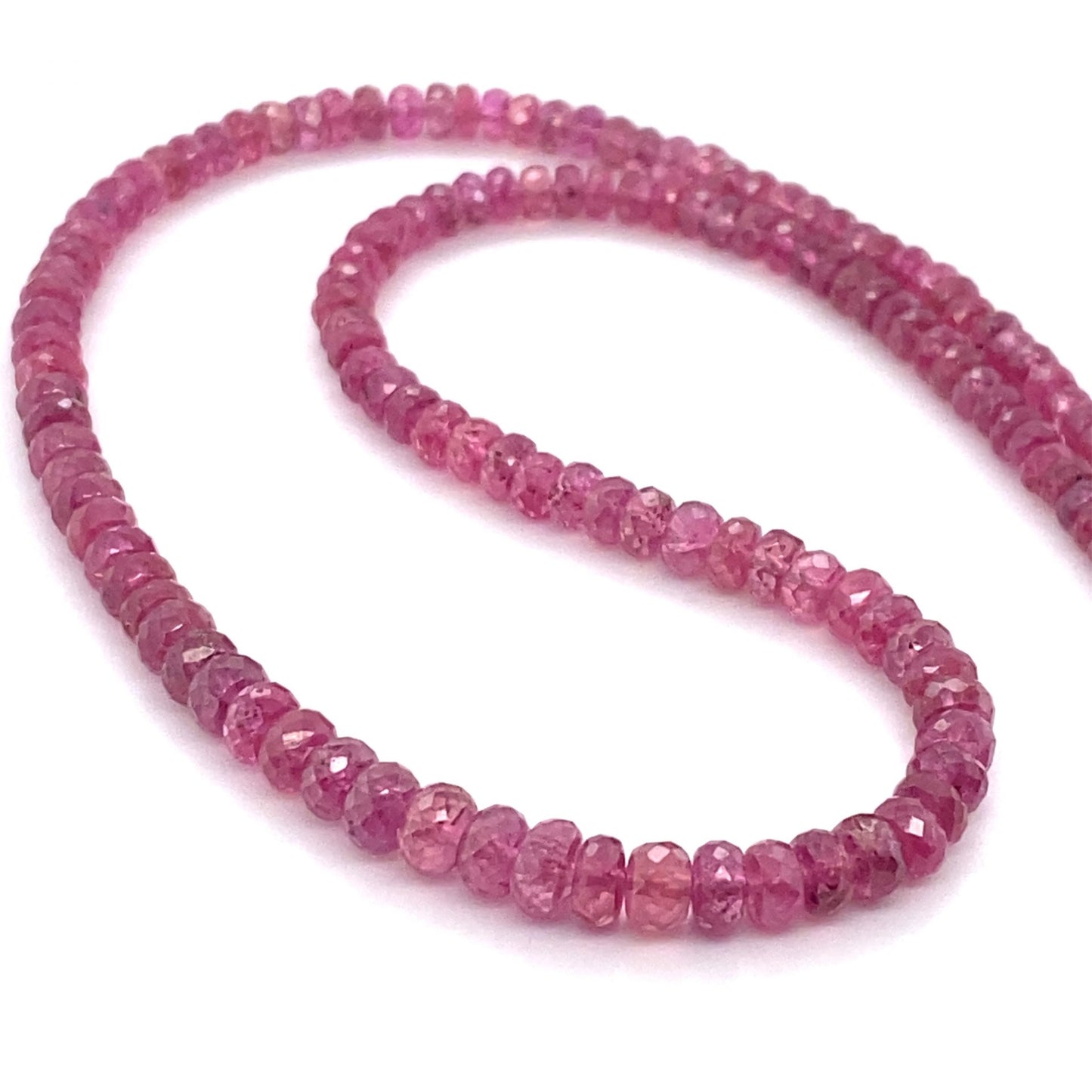 Spinel Pink Facet Beads