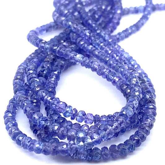 Tanzanite Facet Beads