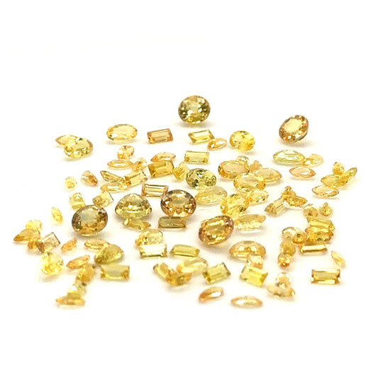 Yellow Sapphire Square Price List